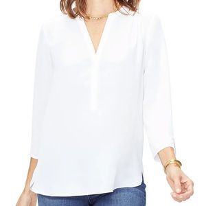 NWT NYJD White quarter sleeve blouse